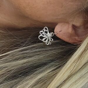 OCTOPUS SQUID SILVER EARRINGS